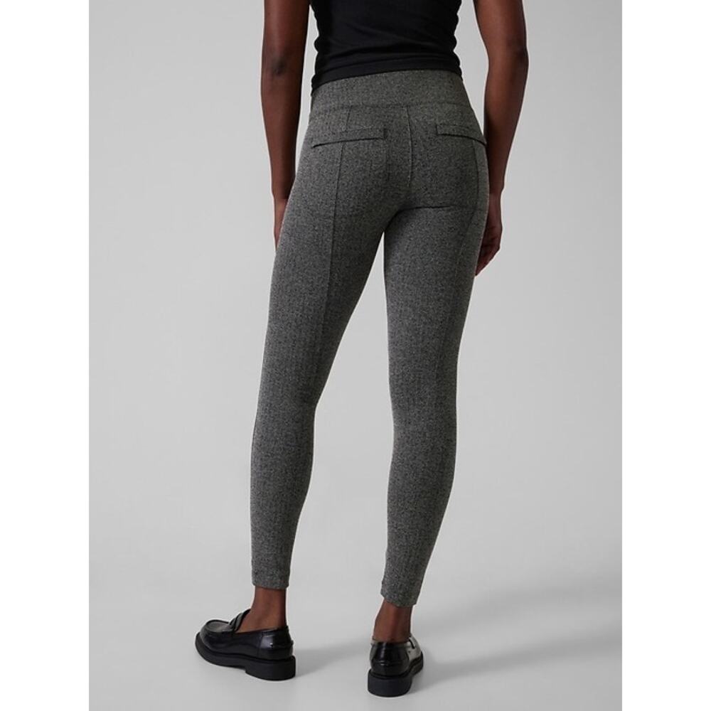 Athleta Delancey Herringbone Tight Leggings NWT Size Large - Picture 2 of 7
